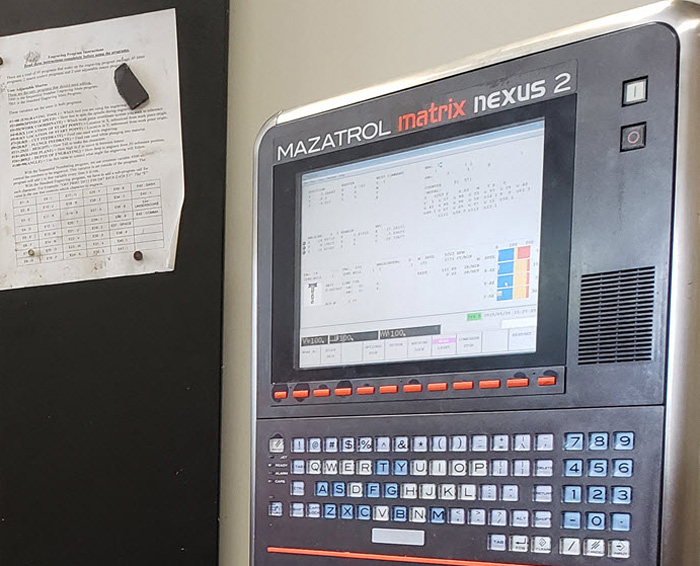Mazatrol matrix machine